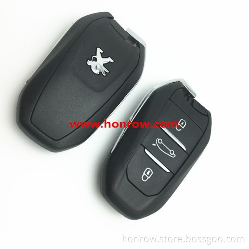 New arrival Original Peugeot 3 button remote key with 433MHz for Peugeot Car